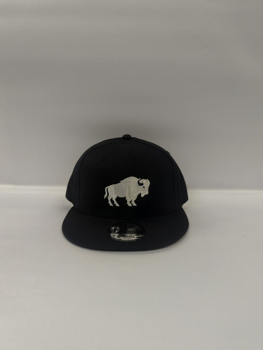 A White Buffalo on Black 9fifty