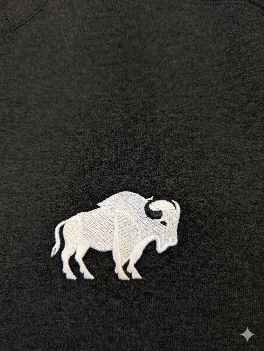 The "Buffalo" 1/4 zip pullover 2XL
