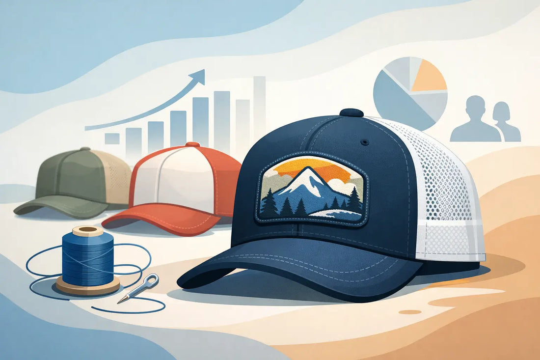Why Embroidered Trucker Hats Still Work