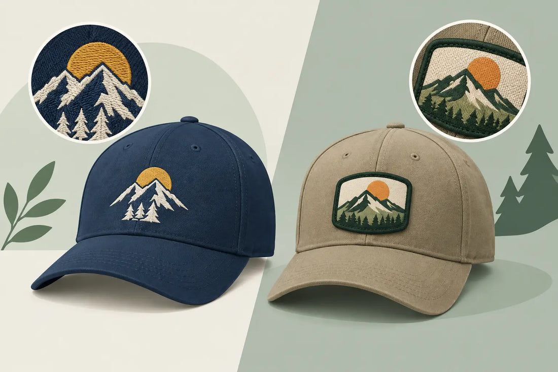 Custom Embroidery vs Patch Hats for Your Brand