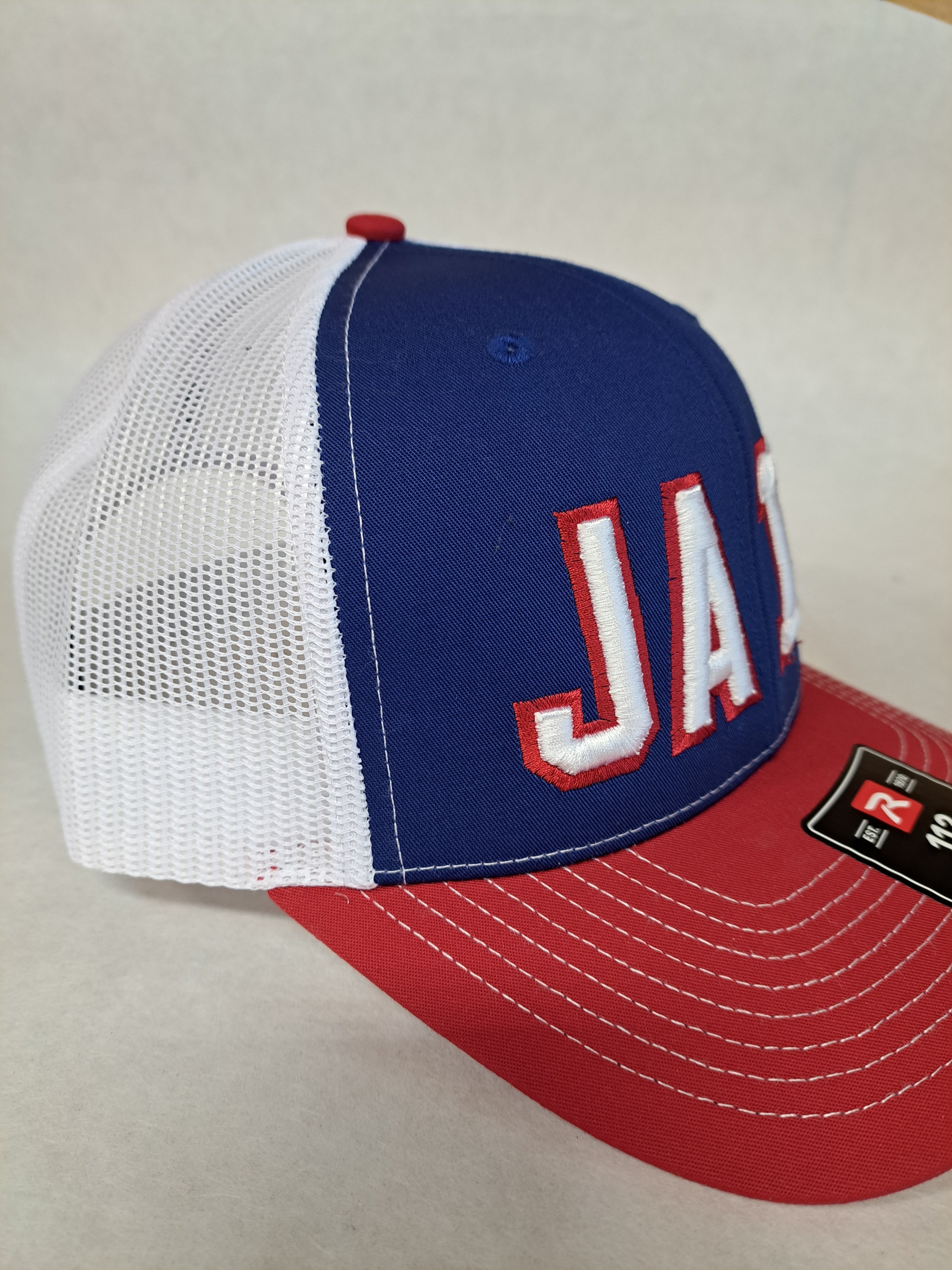 Josh Allen JA 17 Embroidered Trucker Hat - Bills Fan Cap Richardson 112