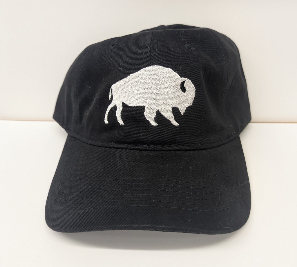 White Buffalo on Black Hat