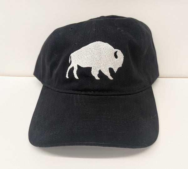 White Buffalo on Black Hat