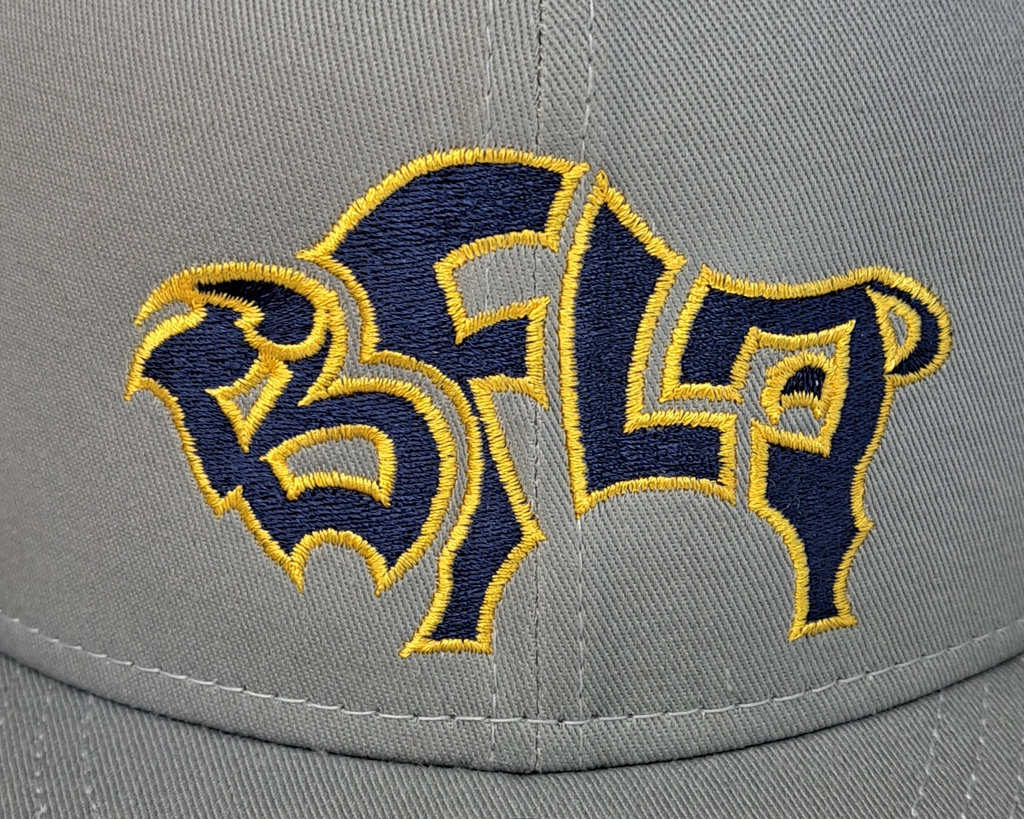 BFLO Buffalo on Grey 9Fifty