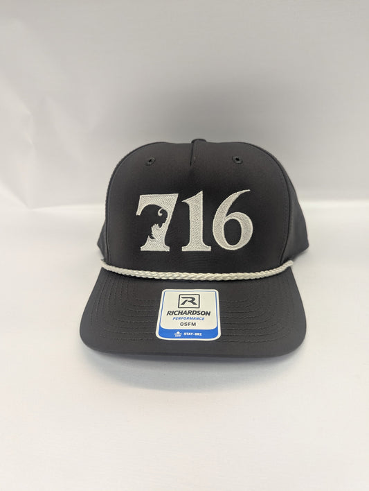 Buffalo Themed Hat - Richardson "Hidden Buffalo 716" Rope Hat