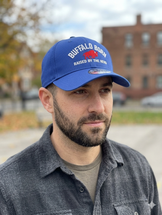 Buffalo Born on all blue 9forty