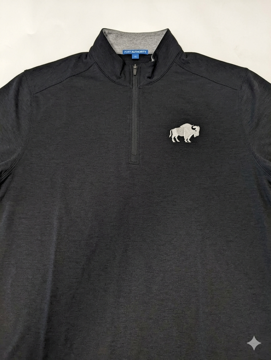 The "Buffalo" 1/4 zip pullover 2XL