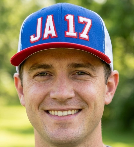 Josh Allen JA 17 Embroidered Trucker Hat - Bills Fan Cap Richardson 112