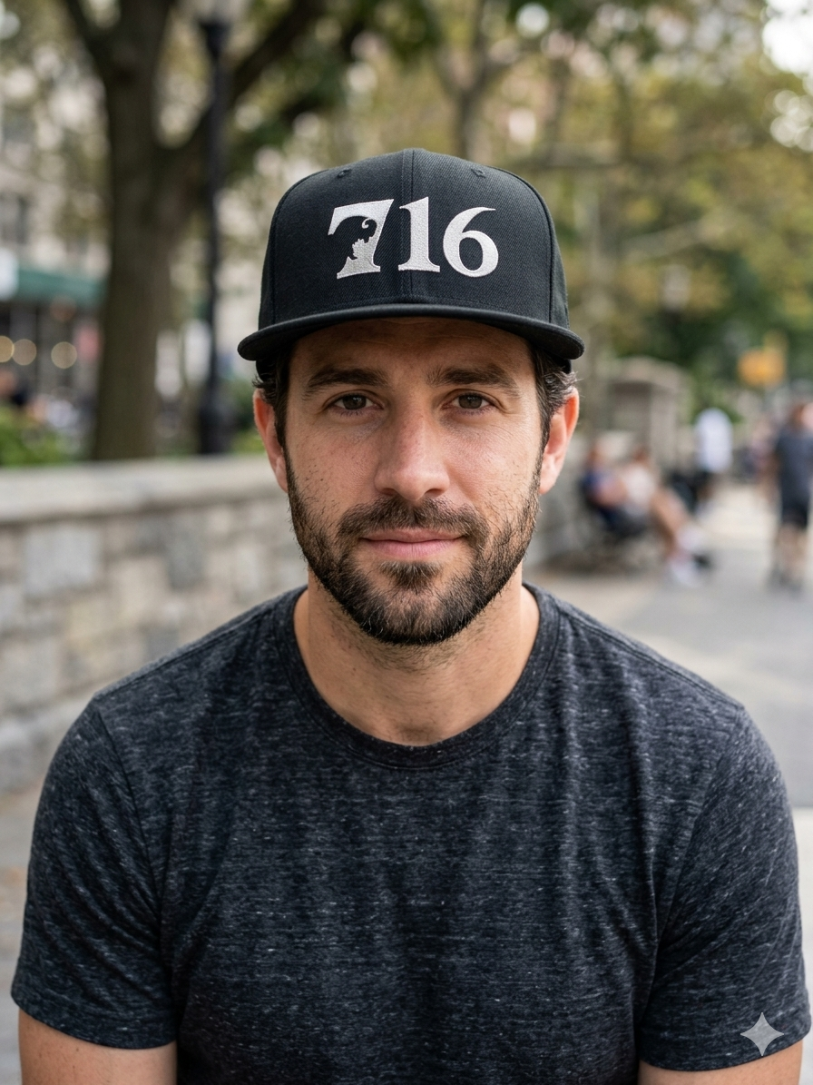 Buffalo Themed Hat - New Era 9FIFTY "Hidden Buffalo 716" Snapback