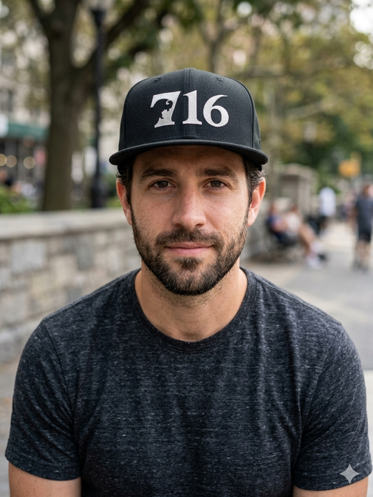 Buffalo Themed Hat - New Era 9FIFTY "Hidden Buffalo 716" Snapback