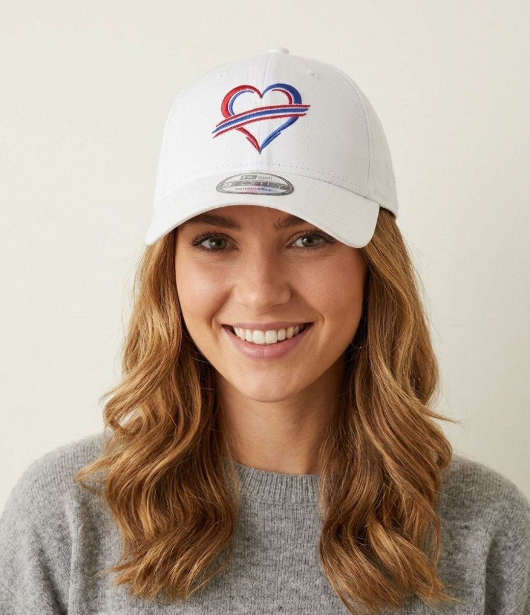 New Era White Buffalo Heart 9FORTY Adjustable Cap
