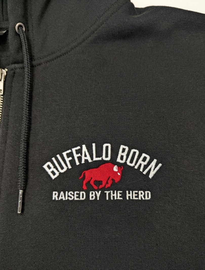 "Buffalo Born" Premium Full-Zip Hoodie XL