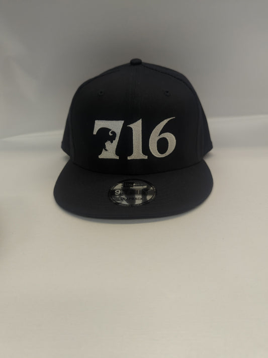 Buffalo Themed Hat - New Era 9FIFTY "Hidden Buffalo 716" Snapback