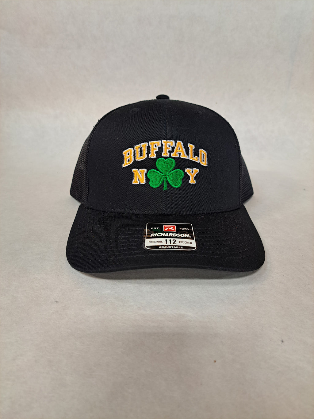Saint Patrick's Day in Buffalo all black hat