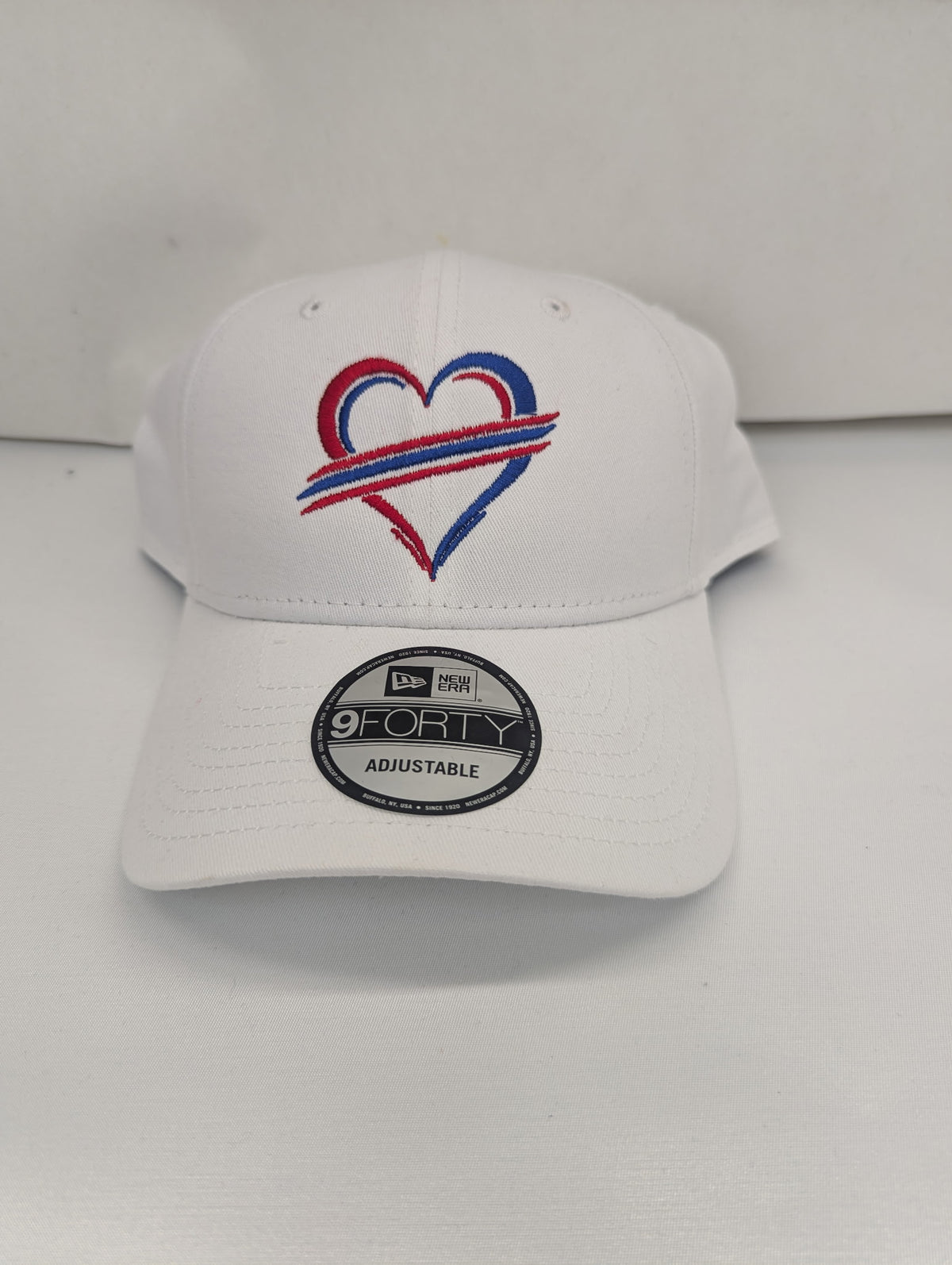New Era White Buffalo Heart 9FORTY Adjustable Cap